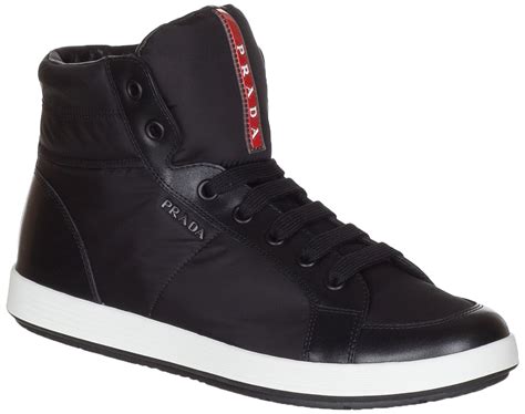 prada high top boots|Prada high top sneakers sale.